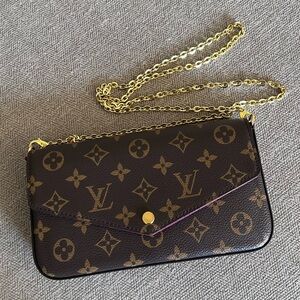 Louis Vuitton LV Felicie Pochette Crossbody clutch purse